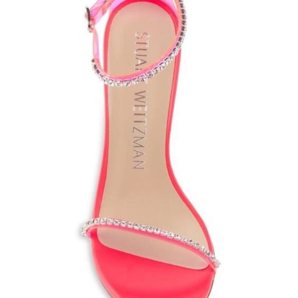 Stuart Weitzman | Shoes | Nib Stuart Weitzman Nudistglam  Stuart Weitzman Nudistglam Ankle Strap Sandals NIB Size 8 MSRP $595